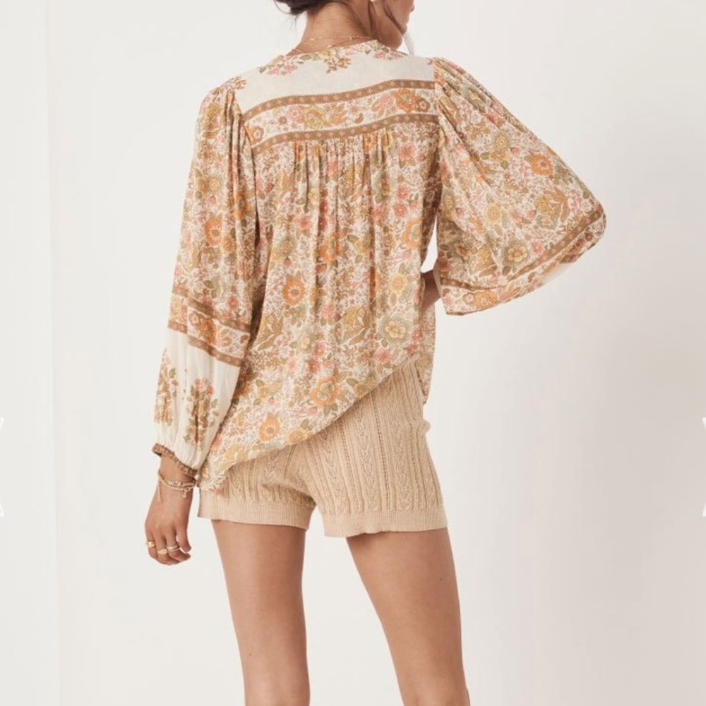 Spell Frenchie Rib Short in Champagne - Picture 3 of 9